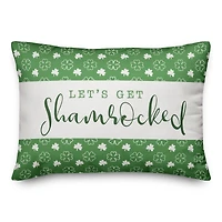 Lets Get Shamrocked Pillow 14" x 20" Throw Pillow