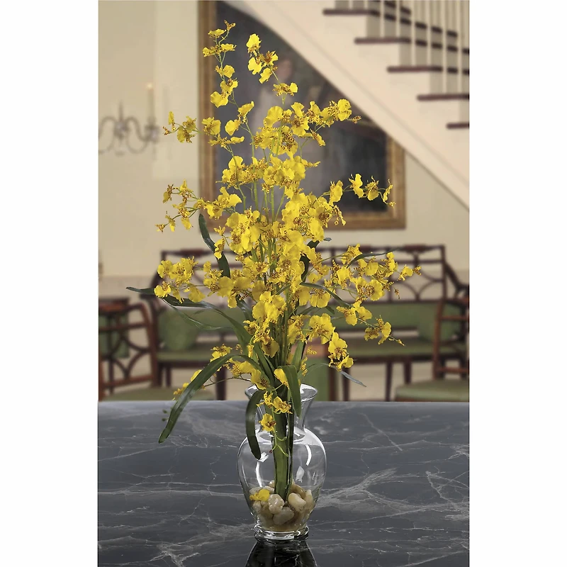 2.5ft. Yellow Dancing Lady Arrangement in Vase