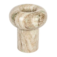 Hello Honey® 4.7" Beige Marble Tealight Holder