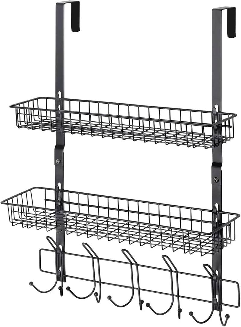 NEX™ Over the Door Basket Hook Organizer