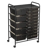15-Drawer Rolling Cart by Simply Tidy