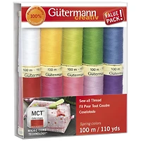 Gütermann Pastels Sew-All Polyester Thread Set