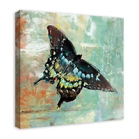 Tranquil Butterfly 24" x 24" Canvas Wall Art