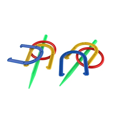 Toy Time 2-in-1 Horseshoe & Ring Toss Set