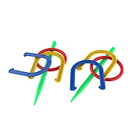 Toy Time 2-in-1 Horseshoe & Ring Toss Set