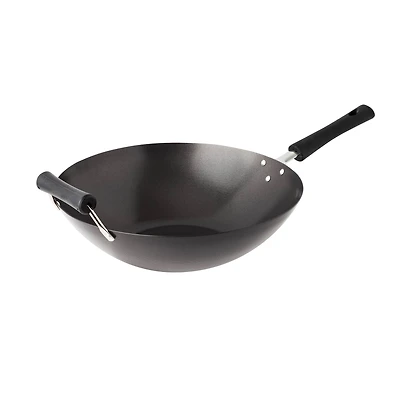 Joyce Chen 14" Carbon Steel Nonstick Wok with Bakelite Handles