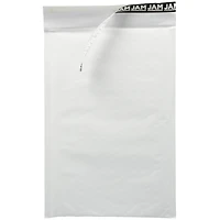JAM Paper 8.5" x 13" White Kraft Bubble Lite Padded Mailers, 25ct.