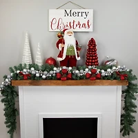 6ft. Shatterproof Silver Christmas Ornament Garland