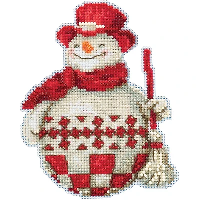 Mill Hill® Jim Shore Nordic Snowman Counted Cross Stitch Kit