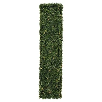 4ft. Pre-Lit Boxwood Hedge