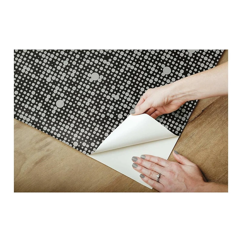 RoomMate All Over Circles Peel & Stick Wallpaper