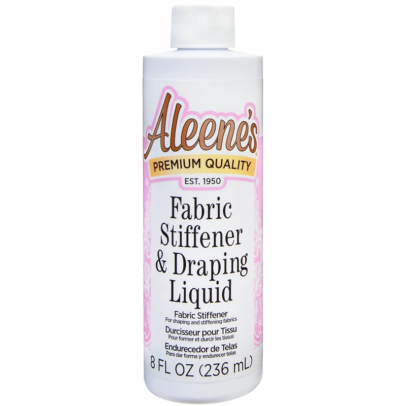 Aleene's® 8oz. Fabric Stiffener & Draping Liquid