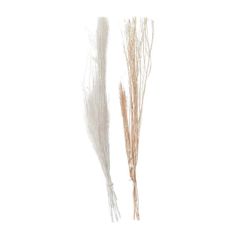 Tan & White Pigeon Pea Foliage Bundle Set