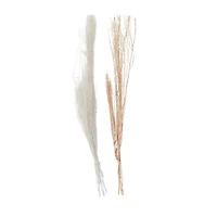 Tan & White Pigeon Pea Foliage Bundle Set