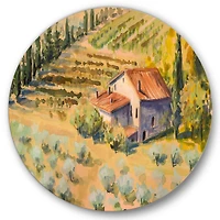 Designart - Little Farm In Countryside