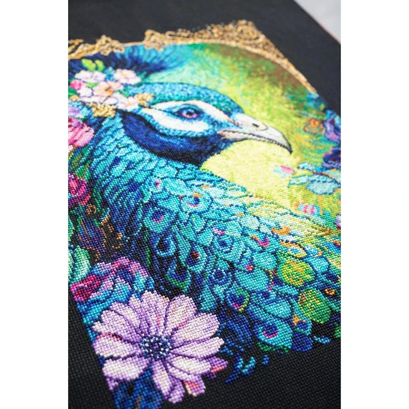 Luca-S Proud Cerulean Counted Cross Stitch Kit