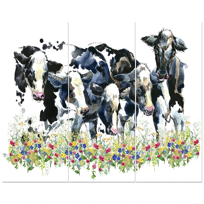 Designart - Dairy cow on field