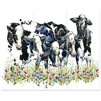 Designart - Dairy cow on field