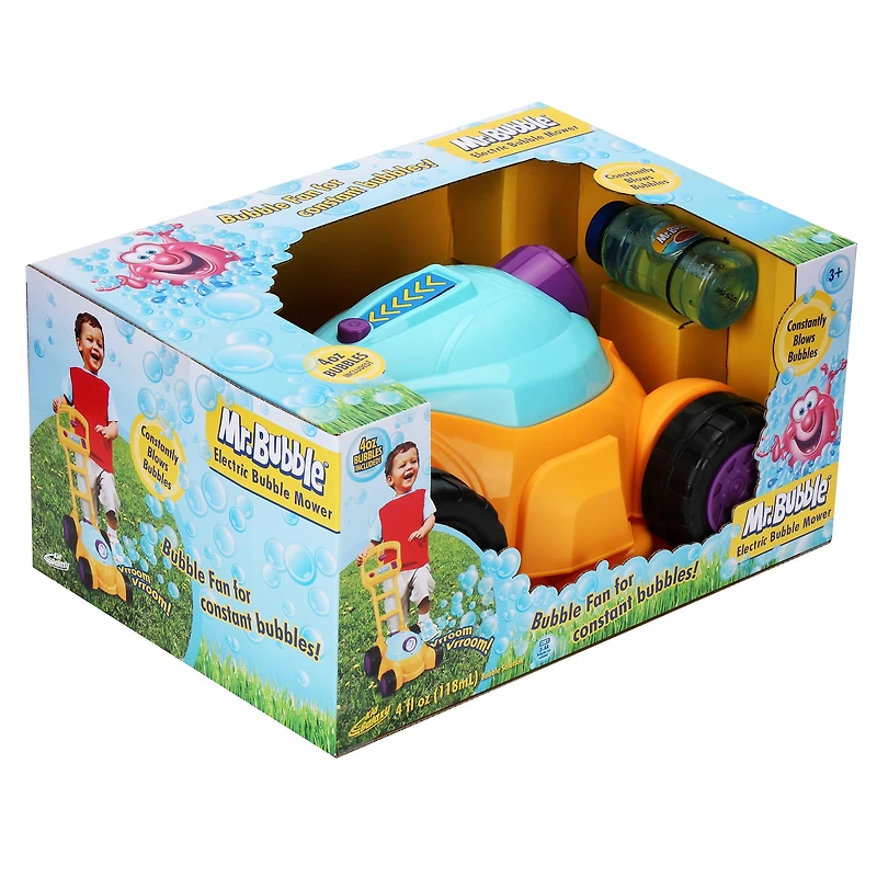 Kid Galaxy® Mr. Bubble® Electric Yellow Bubble Mower