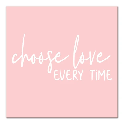 Choose Love Canvas Wall Art