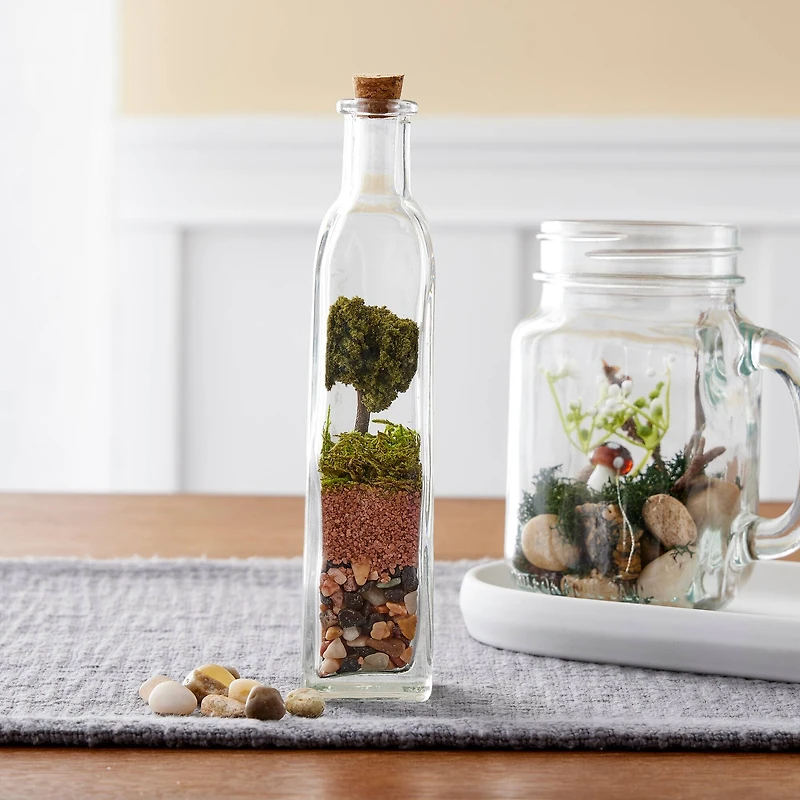 12 Pack: 7" Glass Vinegar Bottle by Ashland™