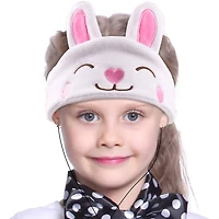 Contixo H1 Rabbit Adjustable Fleece Headband Headphones