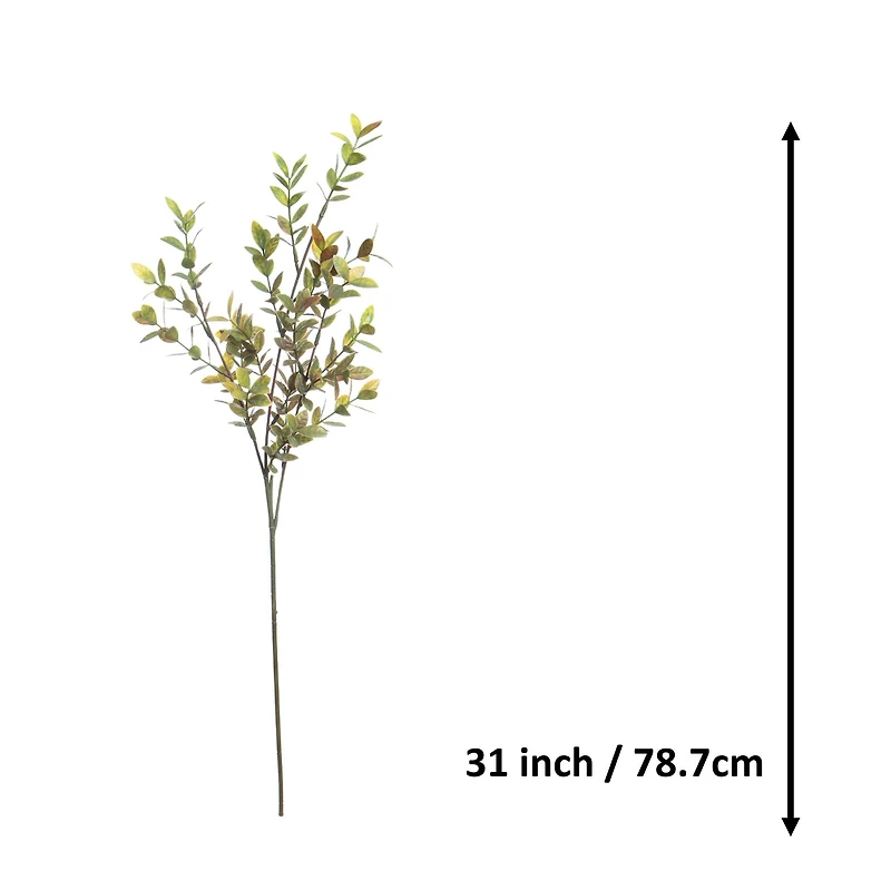 31" Green Jasmine Leaves Stem by Ashland®