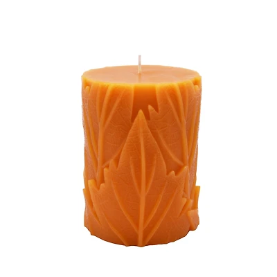 3" x 4" Scented Orange Maple Leaf Candle by Ashland®