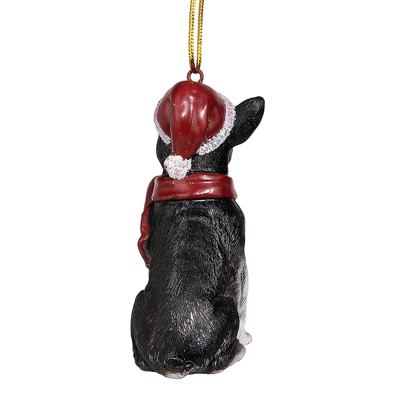Design Toscano 3.5" Boston Terrier Ornament Sculpture