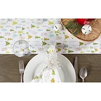 DII® 72" Holiday Woods Printed Table Runner