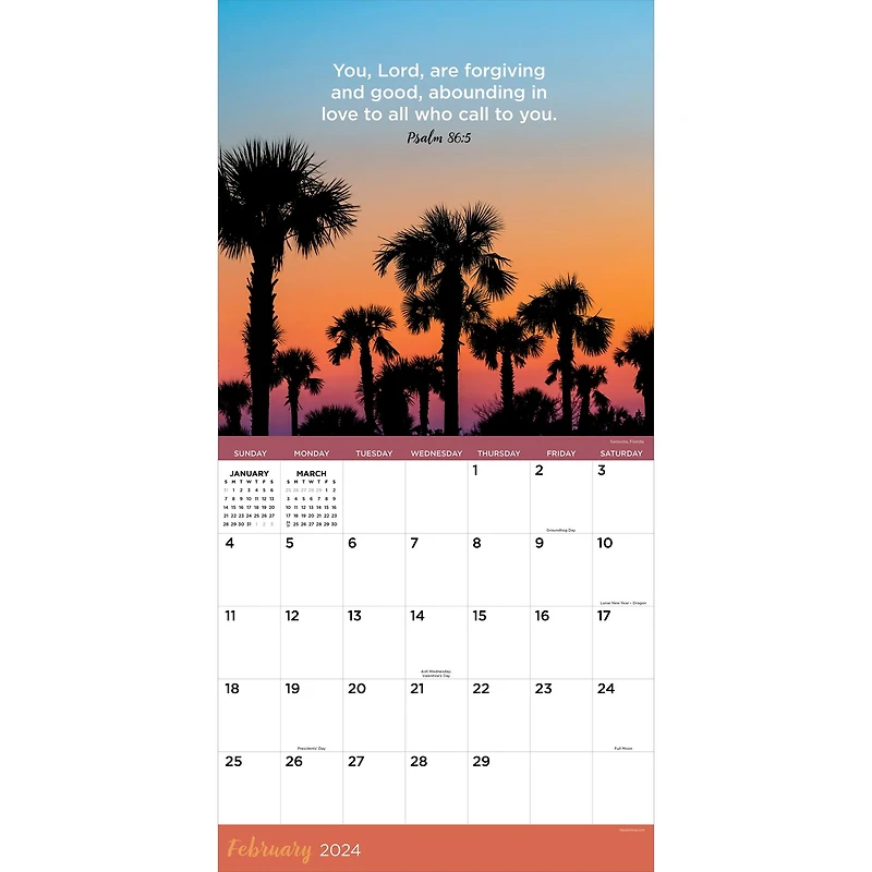 TF Publishing Psalms Wall Calendar