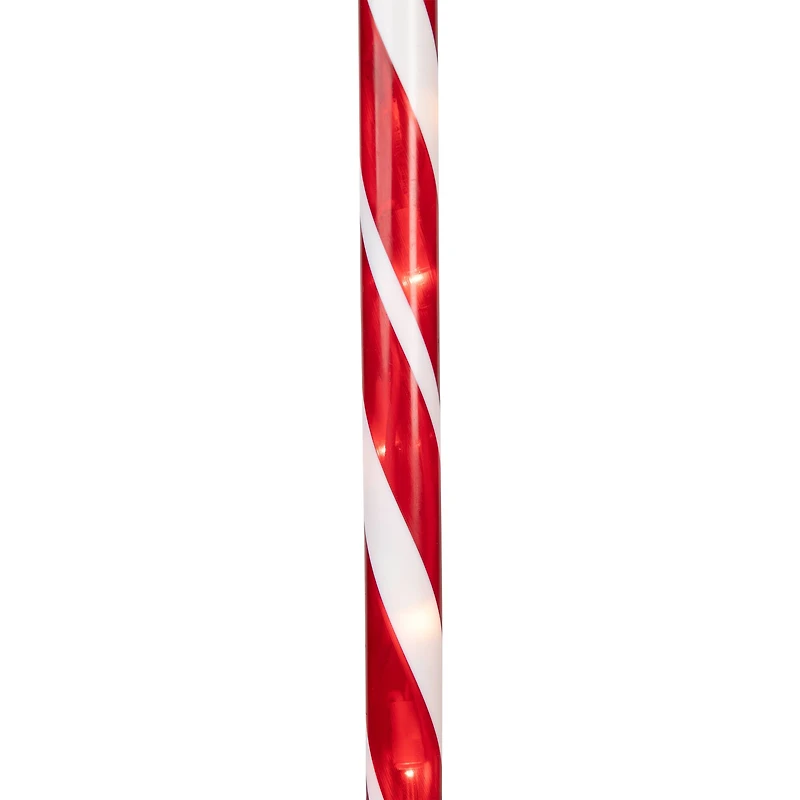 2ft. Red & White Lighted Candy Cane Christmas Light Set