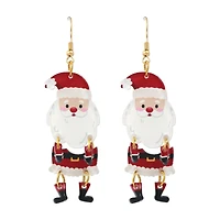 Santa Dangling Earrings by Celebrate It™