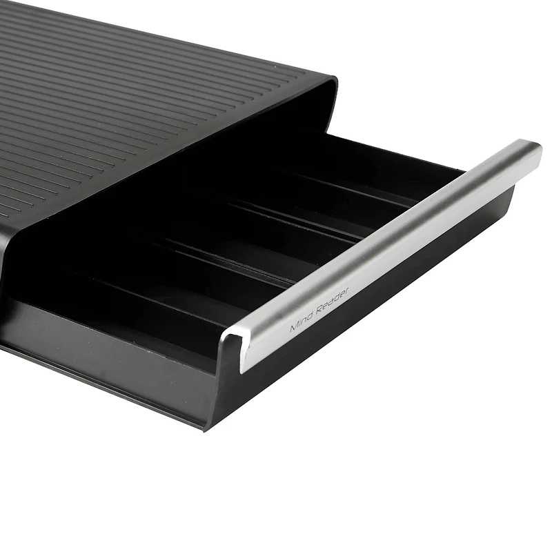 Mind Reader Black Single Serve Coffee Pod Drawer and Holder