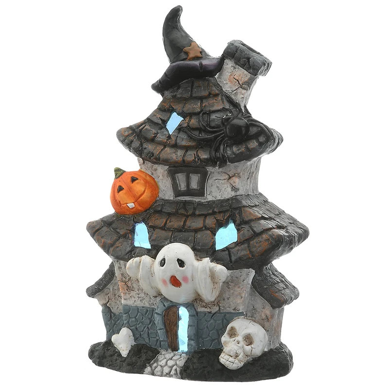 18" LED Multilevel Haunted House