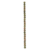 Green & Orange Unakite Round Beads, 10mm by Bead Landing™