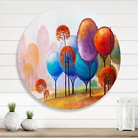 Designart - Colourful Trees Impression III