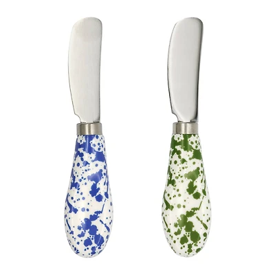 Splatter Cheese Spreader Set by Fab Finds