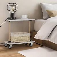 NEX™ 16" Narrow End Table with Wheels