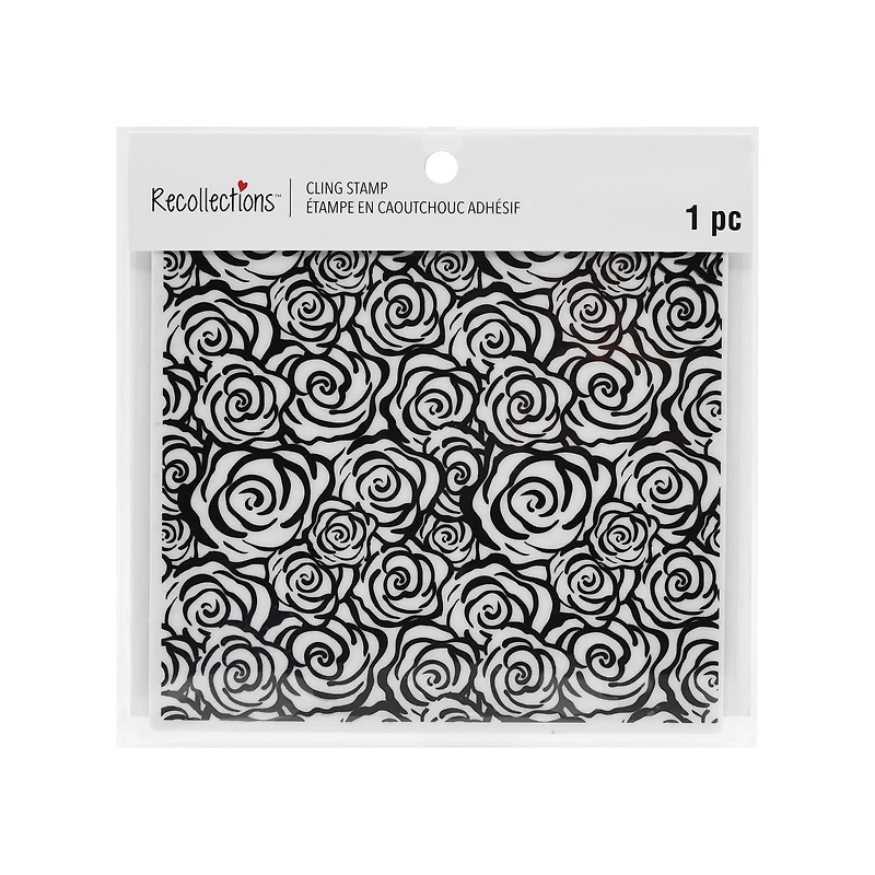 Floral Cling Stamp by Recollections™