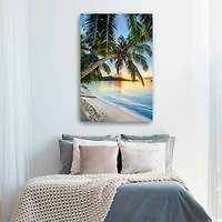 Beautiful Beach Sunset Canvas Giclee