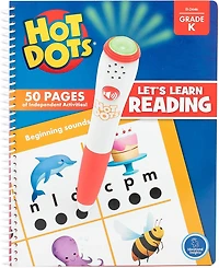 Hot Dots Let's Learn Kindergarten Reading!