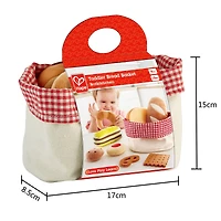 Hape Toddler Bread Basket Kitchen Food Playset