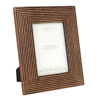5" x 7" Natural Carved Wood Tabletop Frame, Treasured Finds by Ashland®