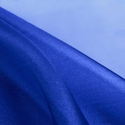Royal Blue Crystal Organza