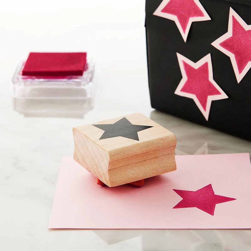 Star Wood Stamp by Recollections™
