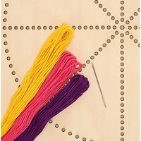 Leisure Arts® Circle Stitched String Art Panel Kit