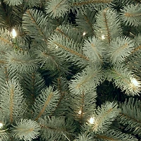 4.5ft. Pre-Lit Downswept Douglas® Blue Fir Artificial Christmas Tree, Clear Lights