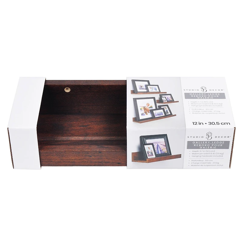 Medium Brown Ledge by Studio Décor