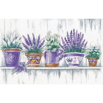Oven Lavender Tenderness Cross Stitch Kit